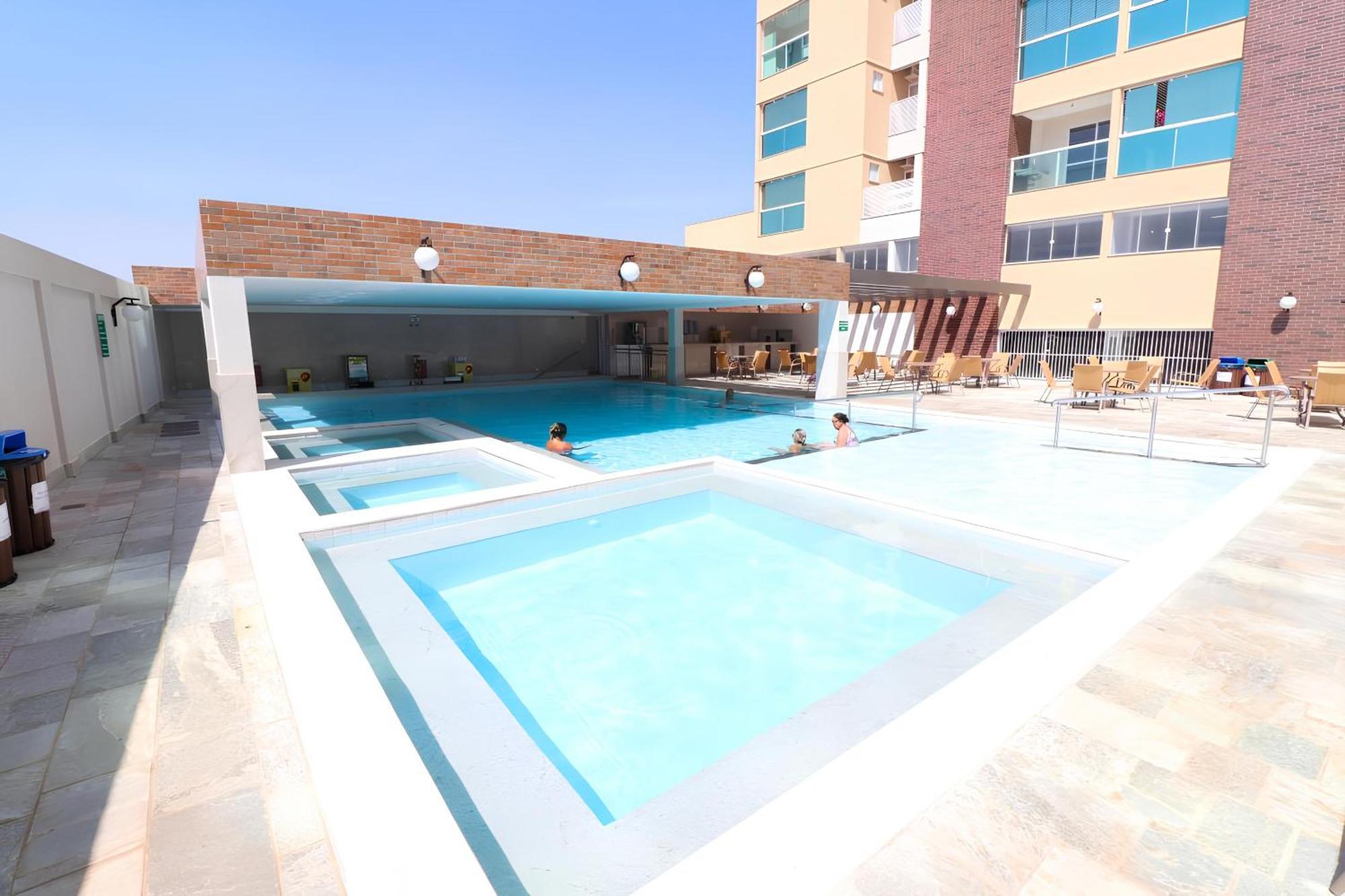 Piazza Diroma Com Acesso Ao Acqua Park Daire Caldas Novas Dış mekan fotoğraf