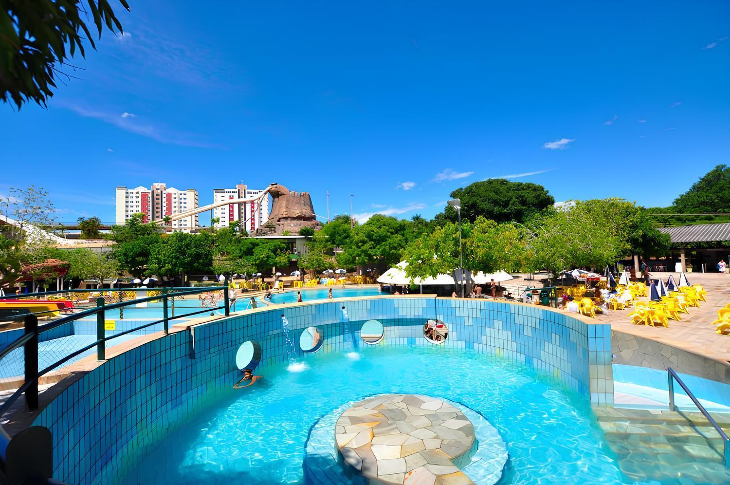 Piazza Diroma Com Acesso Ao Acqua Park Daire Caldas Novas Dış mekan fotoğraf